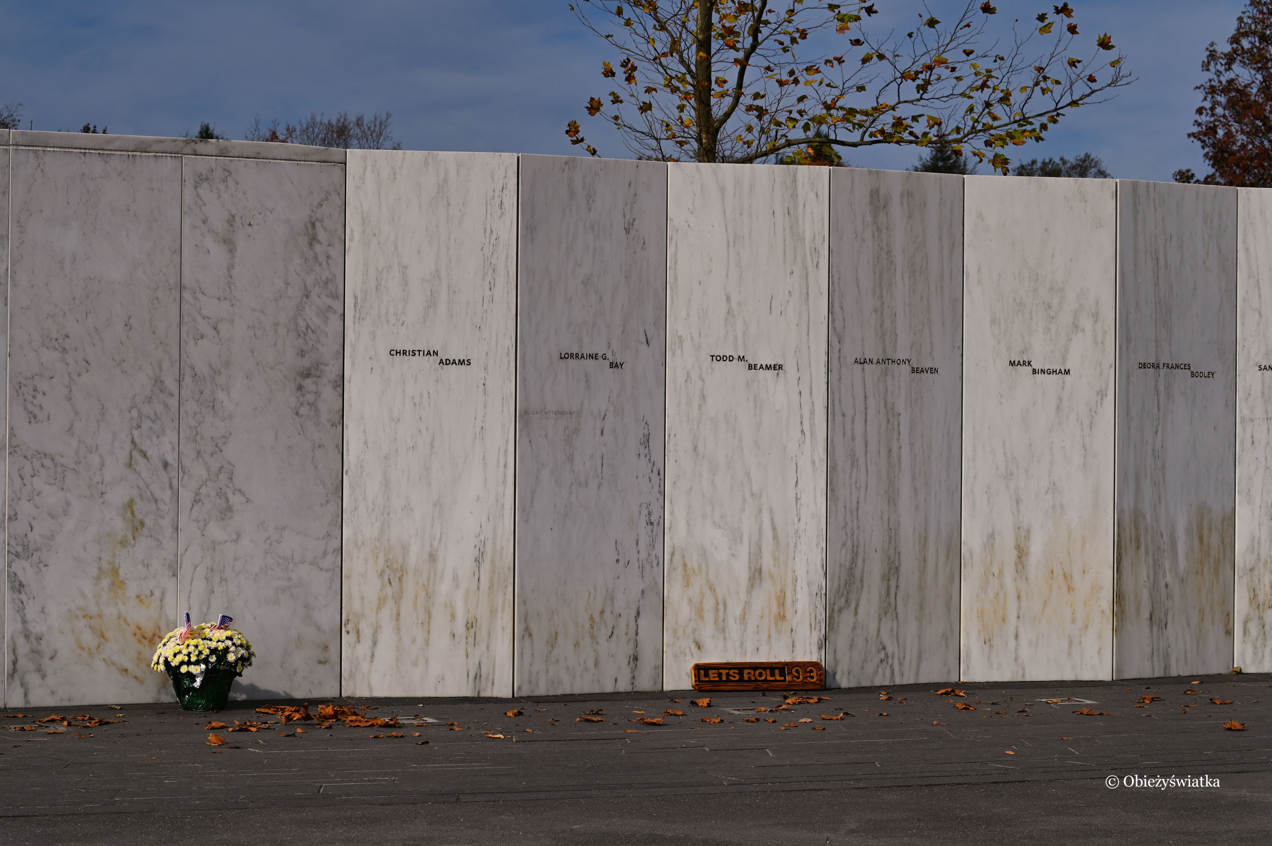 Wall of Names, Flight 93 National Memorial, Pennsylvania