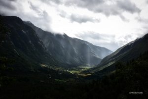 Gaularfjellet - trochę deszczu, trochę słońca....