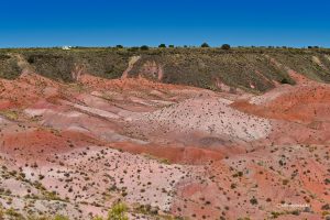 Czerwienie i rudości przeważają - Painted Desert, Arizona