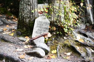 Na starym cmentarzu Poszukiwaczy Złota, Skagway, Alaska