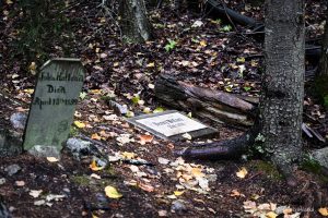 Gold Rush Cemetery - Cmentarz Poszukiwaczy Złota, Skagway, Alaska