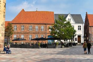 Na rynku, Ribe, Dania