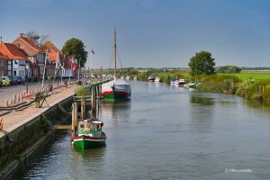 Stary port w Ribe, Dania