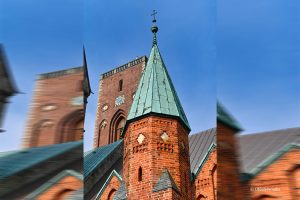 Część gotycka katedry - Ribe, Dania