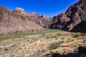 Rzeka Kolorado na dnie Wielkiego Kanionu - Colorado River in the Grand Canyon, Arizona
