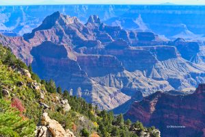 Wielki Kanion - Grand Canyon, widok z północnej strony