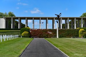 Na cmentarzu - American Cementery and Memorial, Belgia