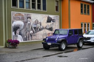Murale w Skagway, Alaska