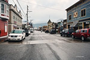 Ulice Skagway, Alaska