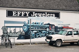 Murale w Skagway, Alaska