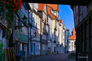 Urocze Stare Miasto w Wolfenbüttel, Niemcy