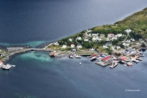 Lofoty z góry, Norwegia
