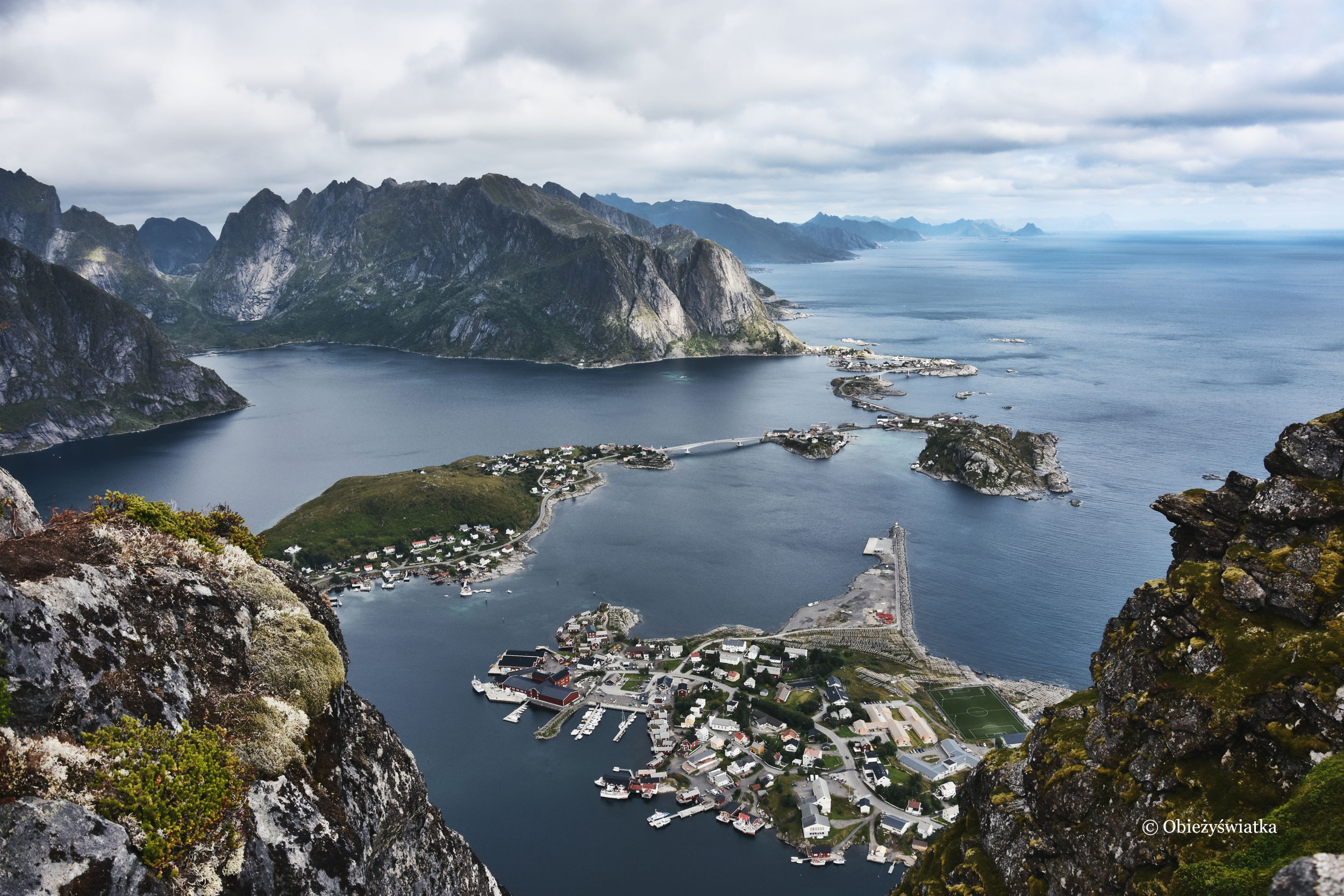 Panorama Lofotów, Norwegia