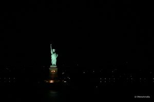 Statua Wolności nocą, Nowy Jork