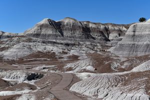 Sam na sam z Blue Mesa, Petrified Forest National Park