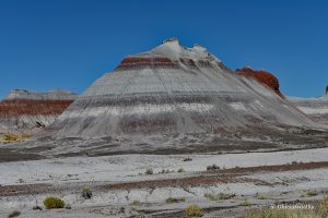 Warstwa po warstwie... Blue Mesa, Petrified Forest National Park