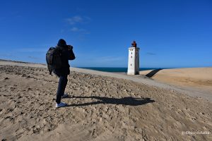 Wiatr od morza wiał..... i to bardzo silny, Rubjerg Knude, Dania