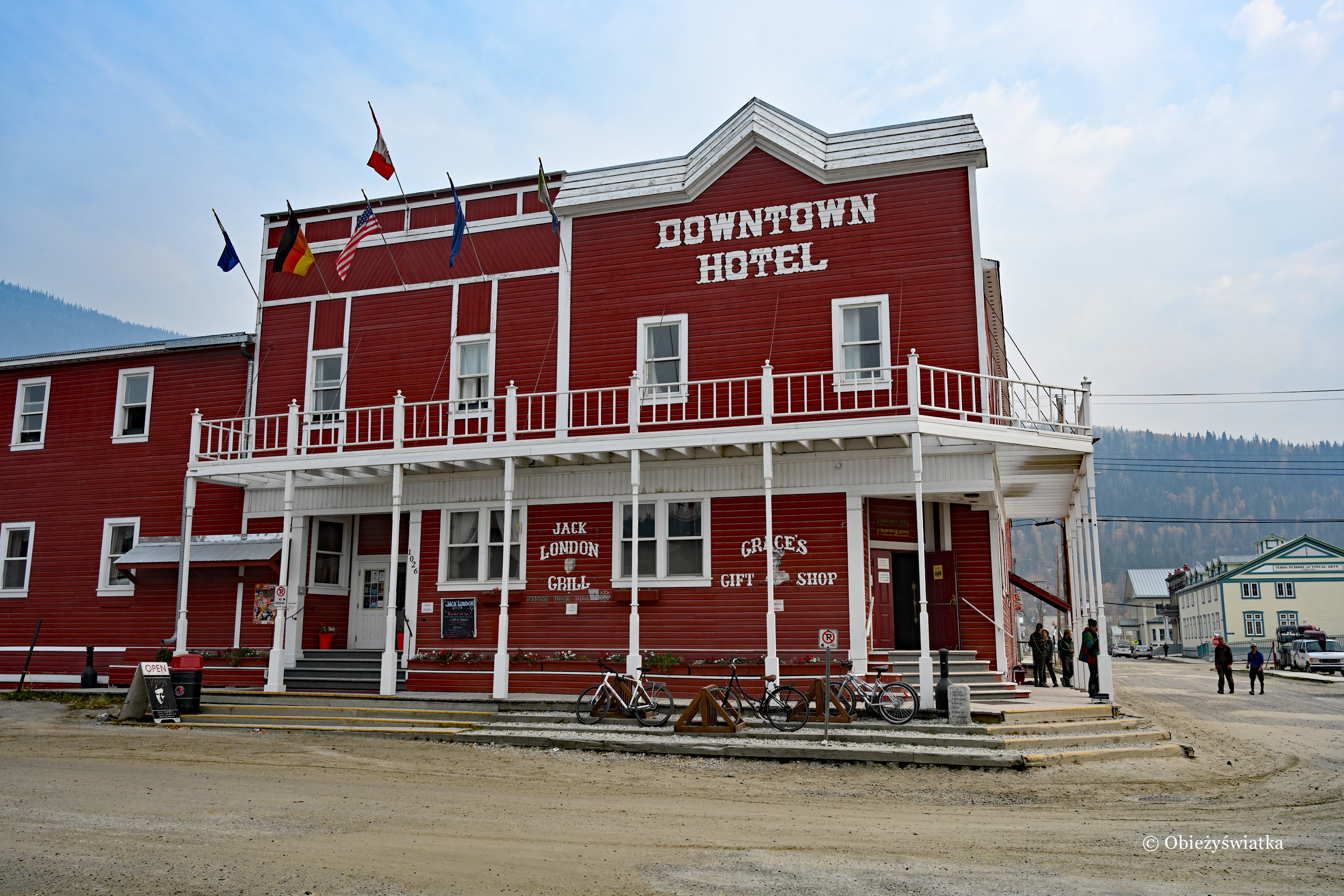 Downtown Hotel, Dawson City, Kanada