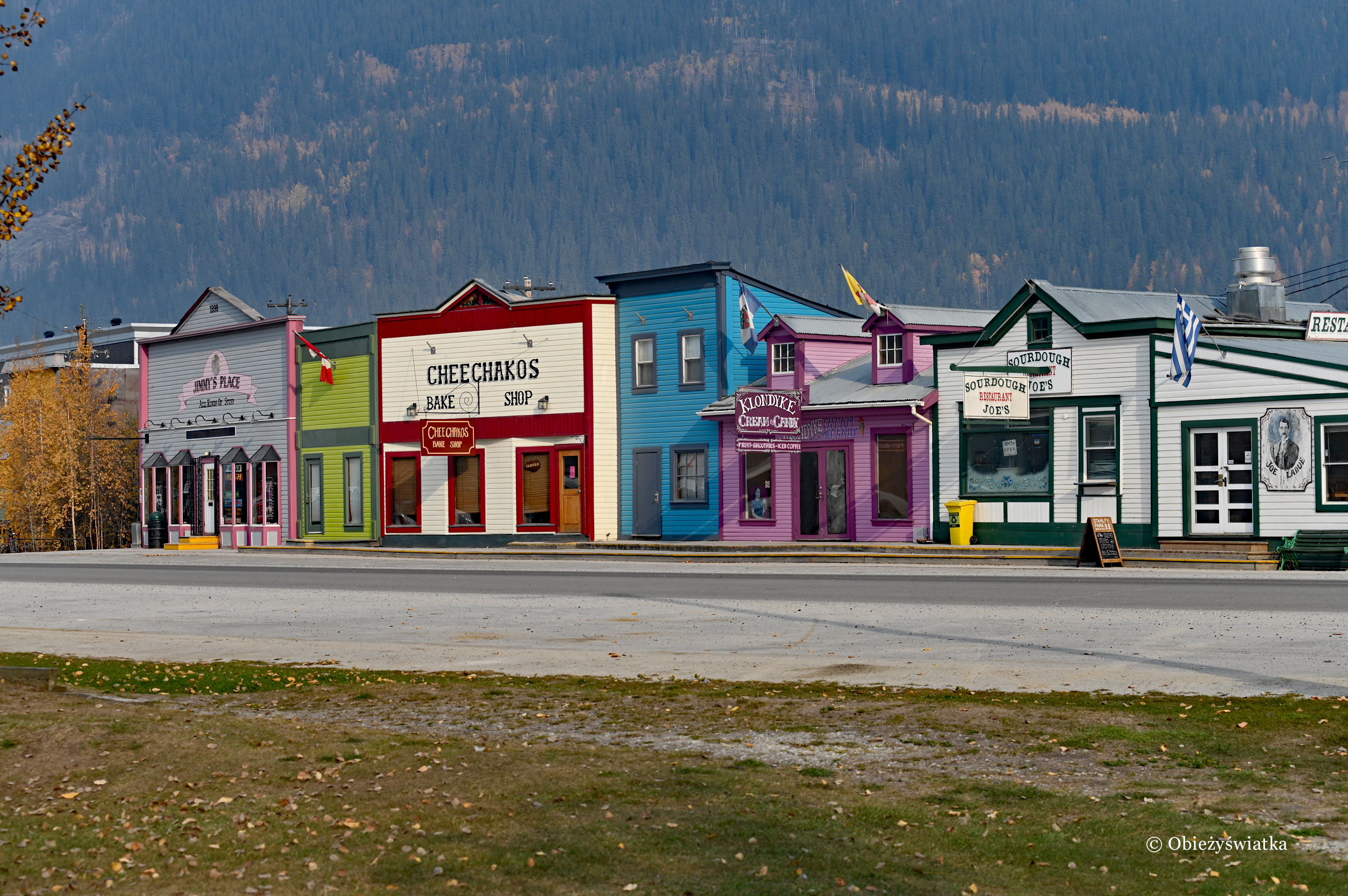 Kolorowo w Dawson City....