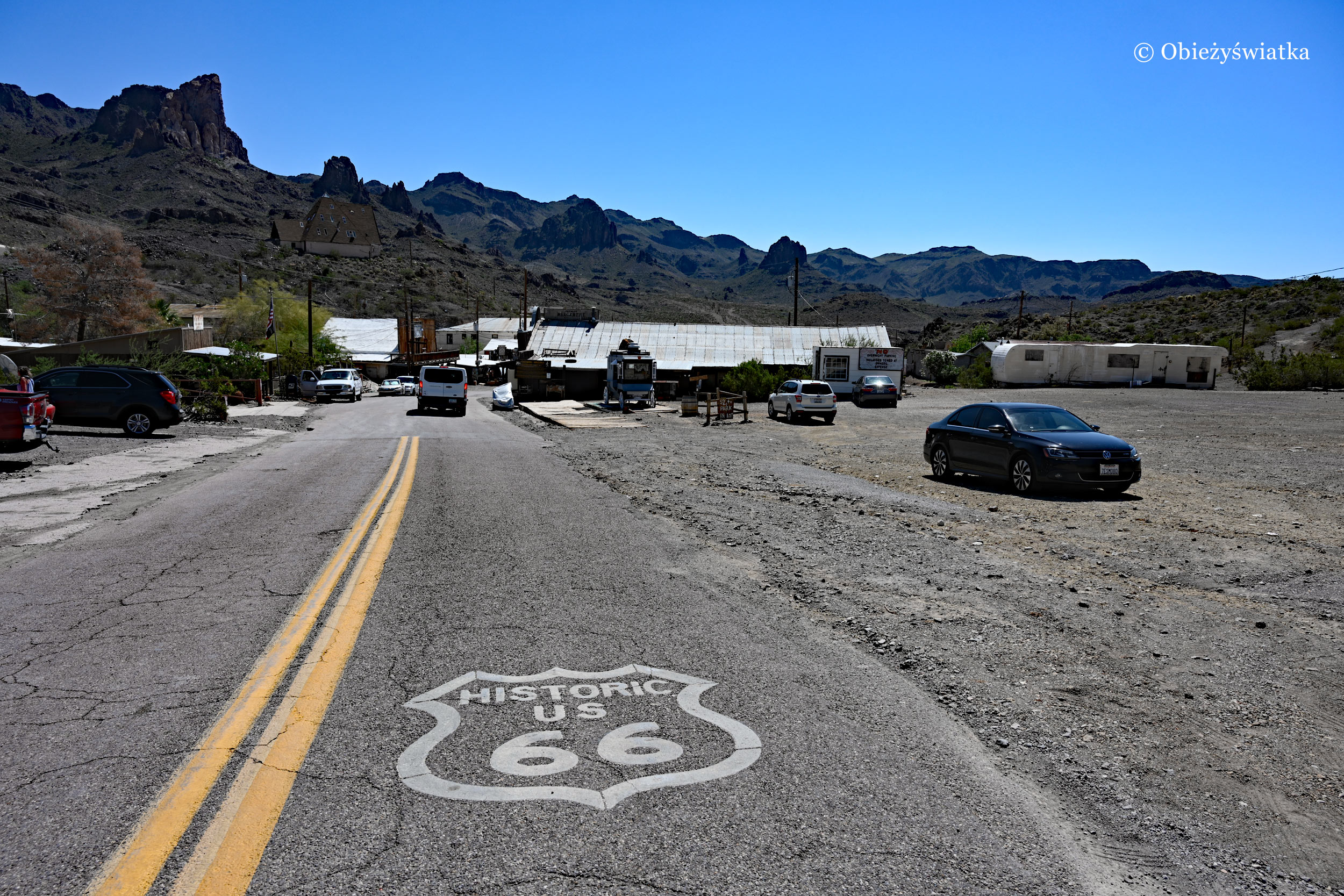 Route 66, Oatman, Arizona