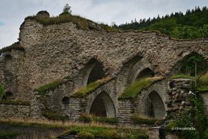 Alvastra - średniowieczne ruiny...