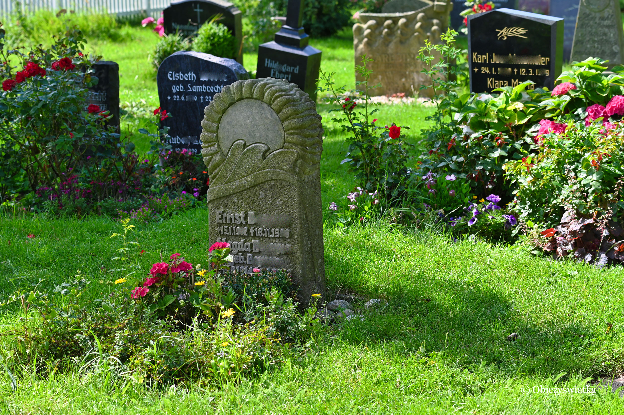 Przykościelny cmentarz, Hallig Hooge
