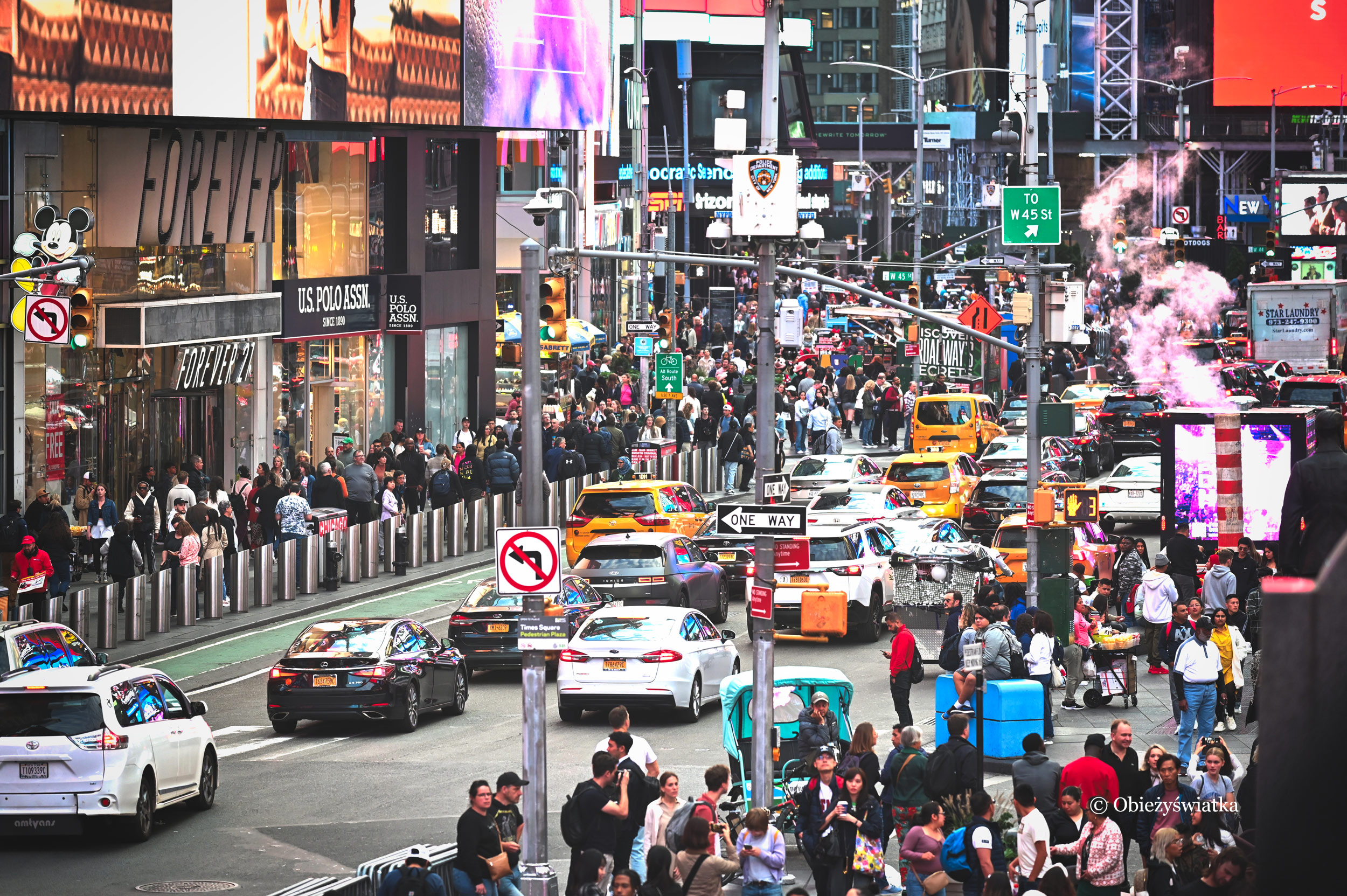 Roadtrip USA i Kanada, New York City, Times Square