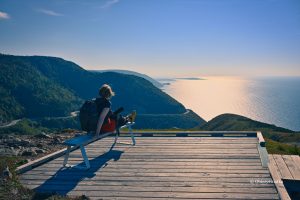 Skyline Trail, Cabot Trail, Cape Breton, Nowa Szkocja, Kanada