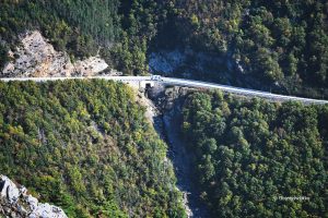 Cabot Trail, Cape Breton, Nowa Szkocja, Kanada - widok z Skyline Trail