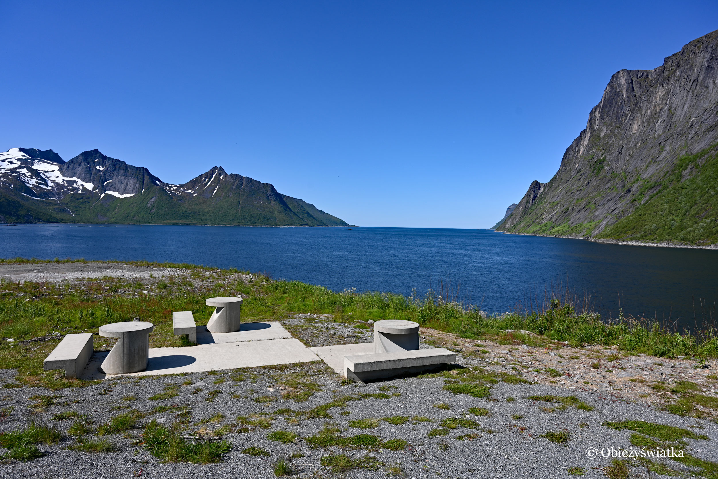 Czas na piknik, Senja, Norwegia
