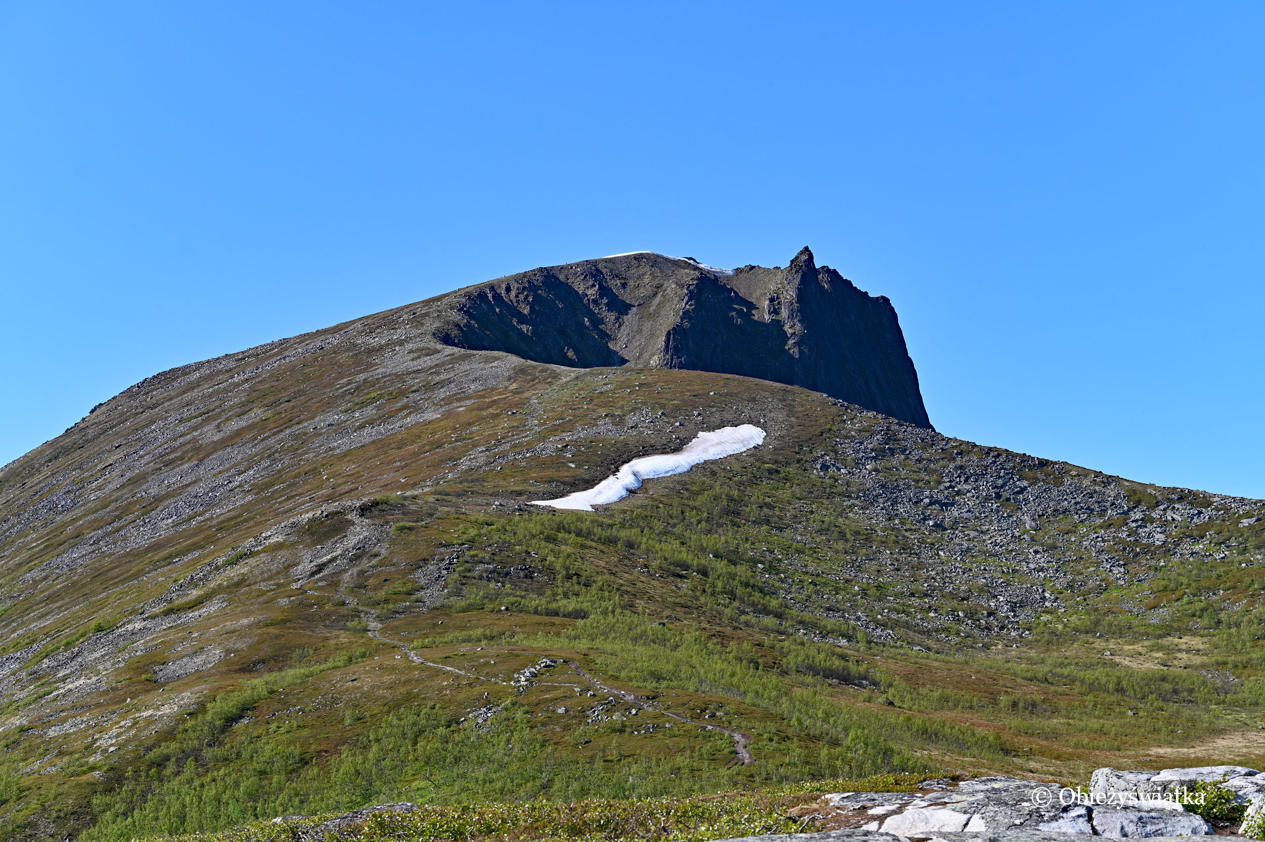 Husfjellet, 635 mnp., Senja, Norwegia