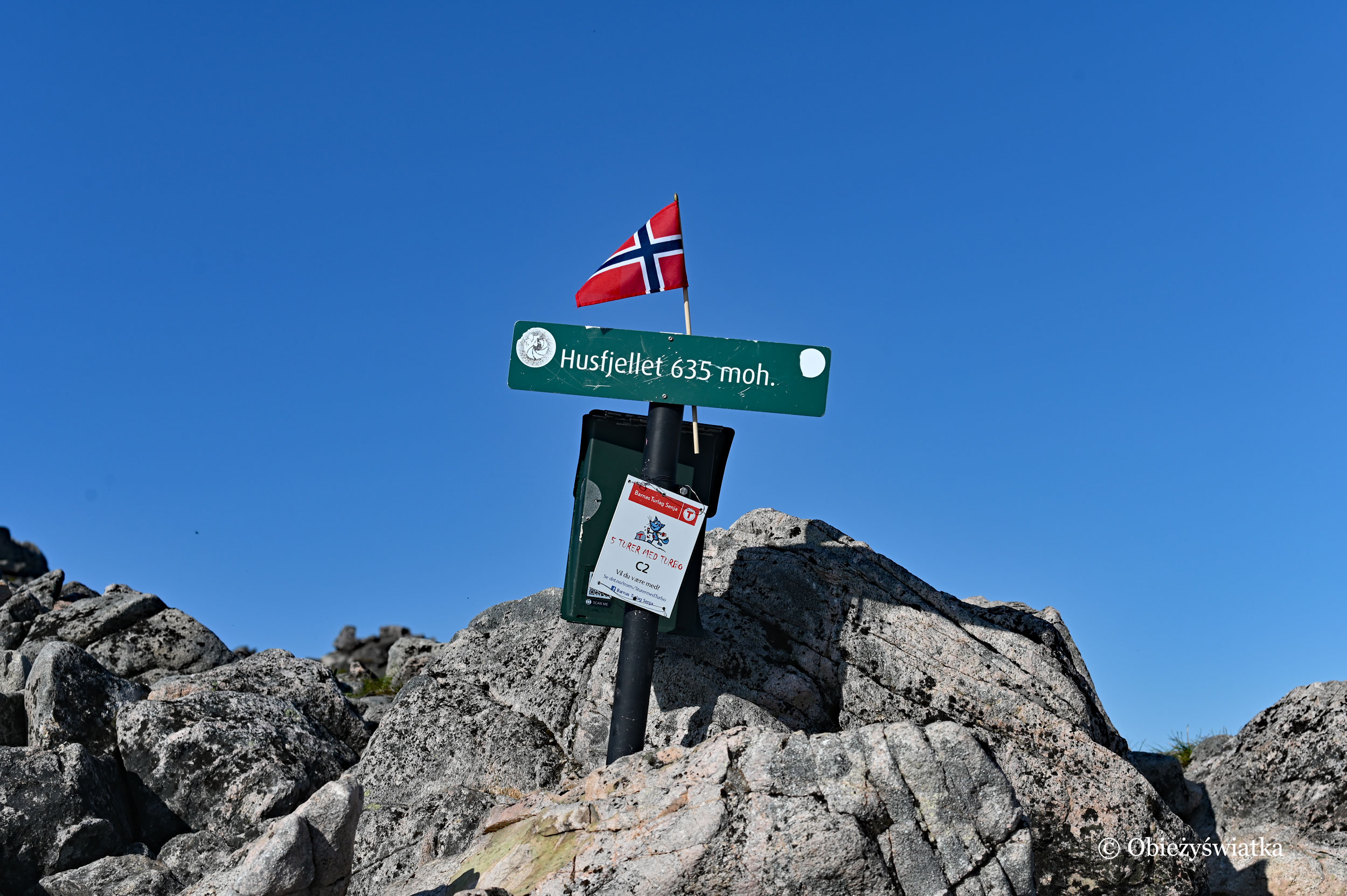 Husfjellet, 635 mnp., Senja, Norwegia