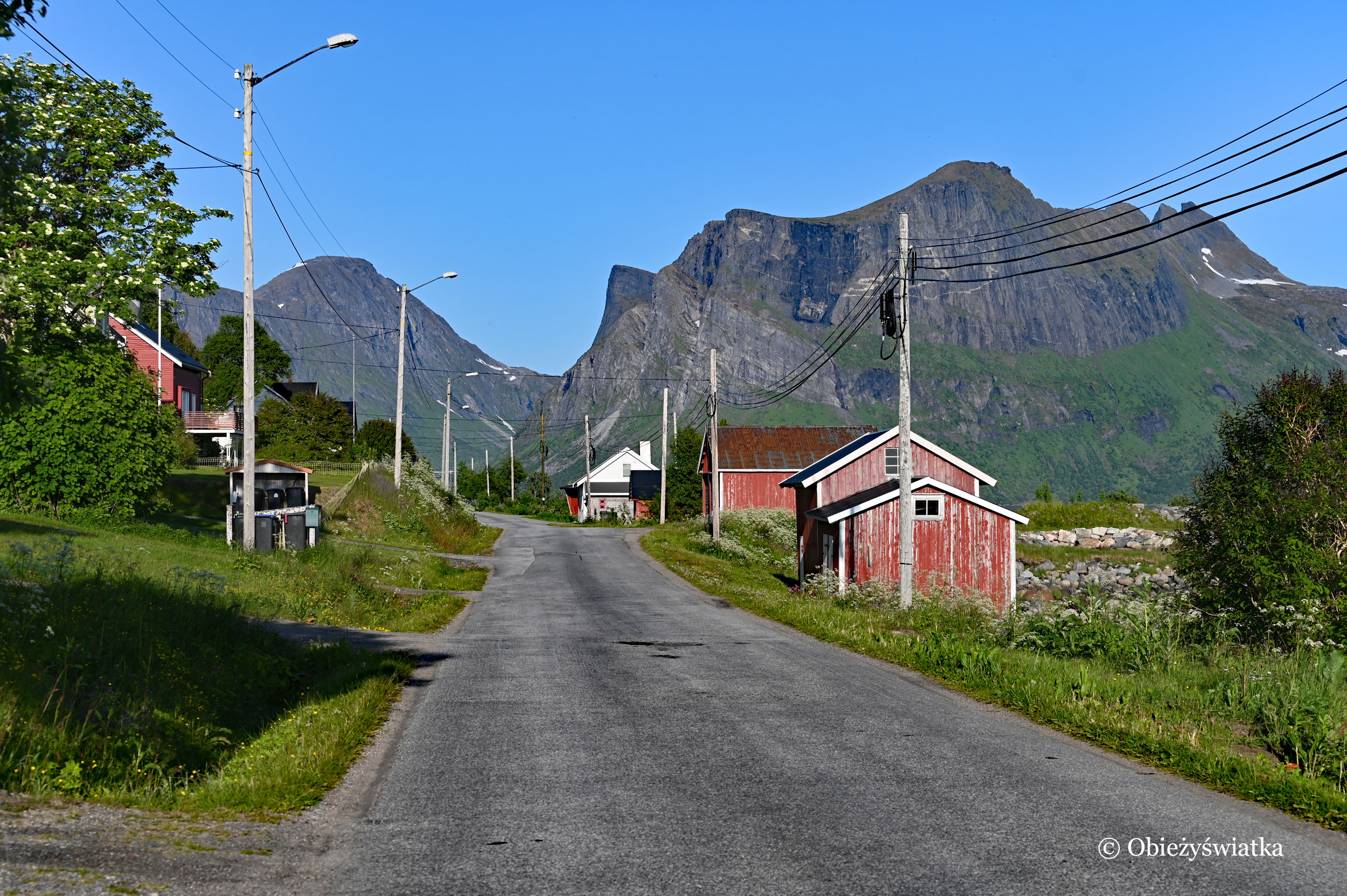 Skaland, Senja, Norwegia