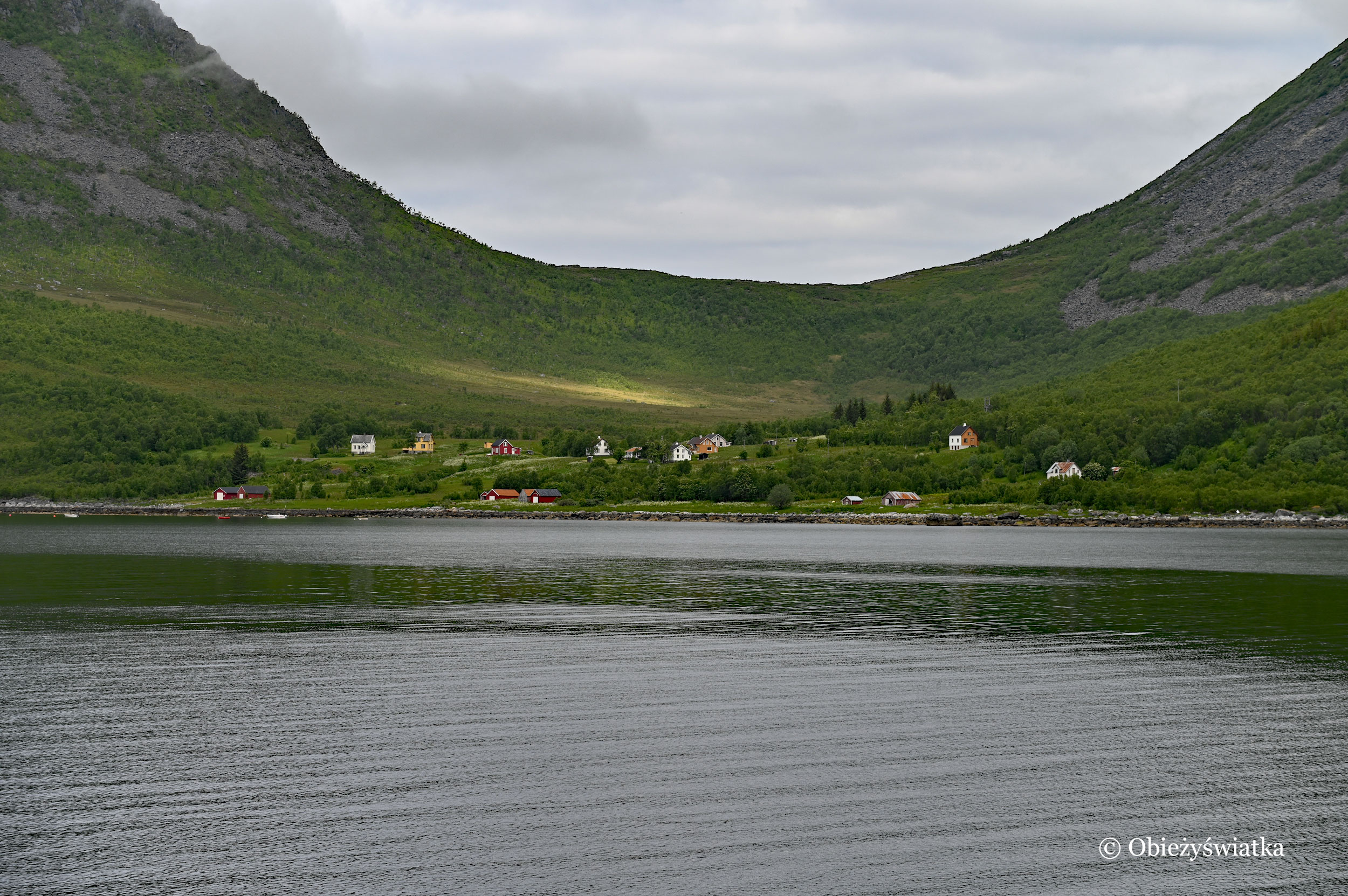 Zielono :) - Senja, Norwegia