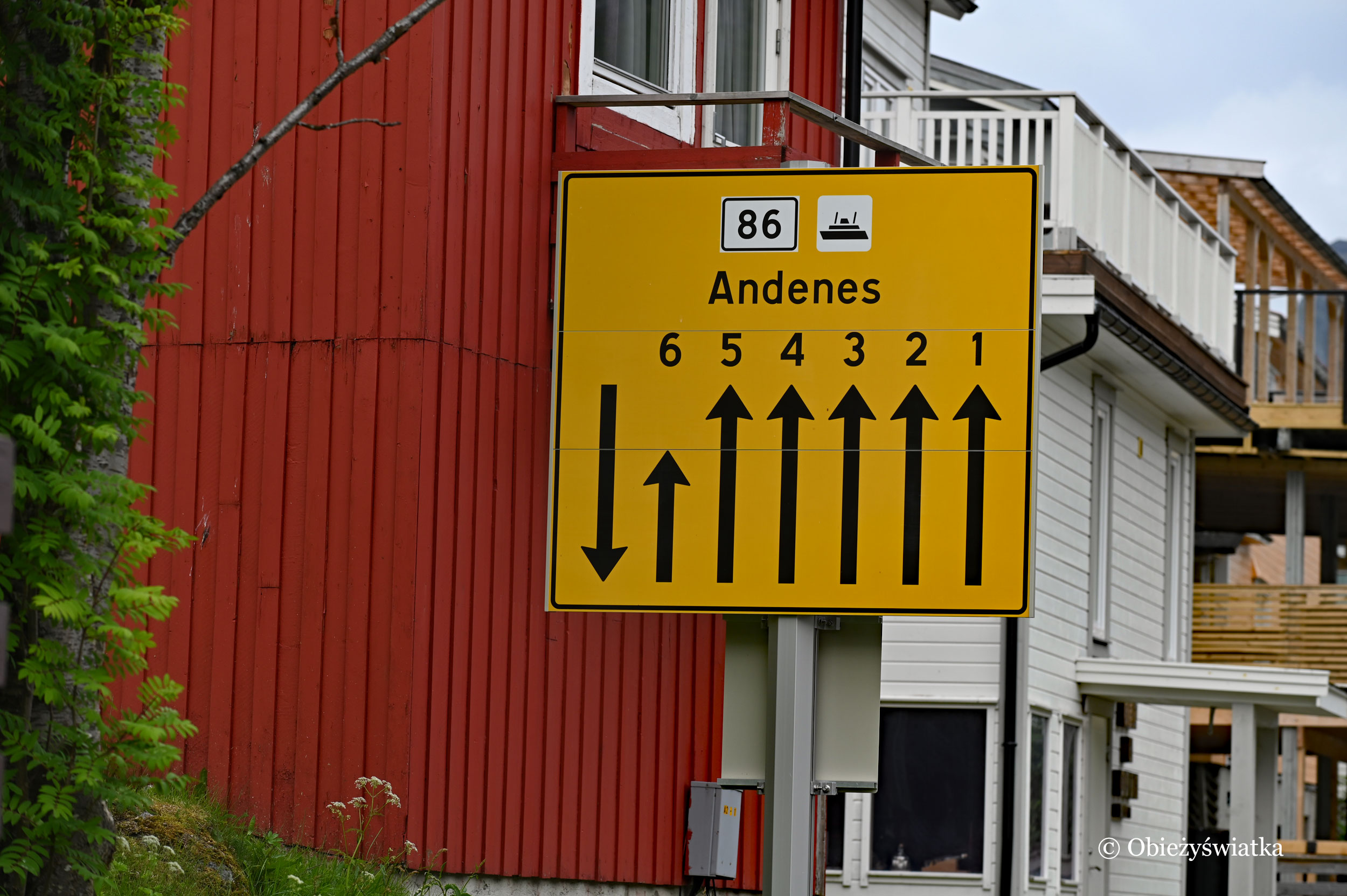 Prom na wyspę Andøya, Senja, Norwegia