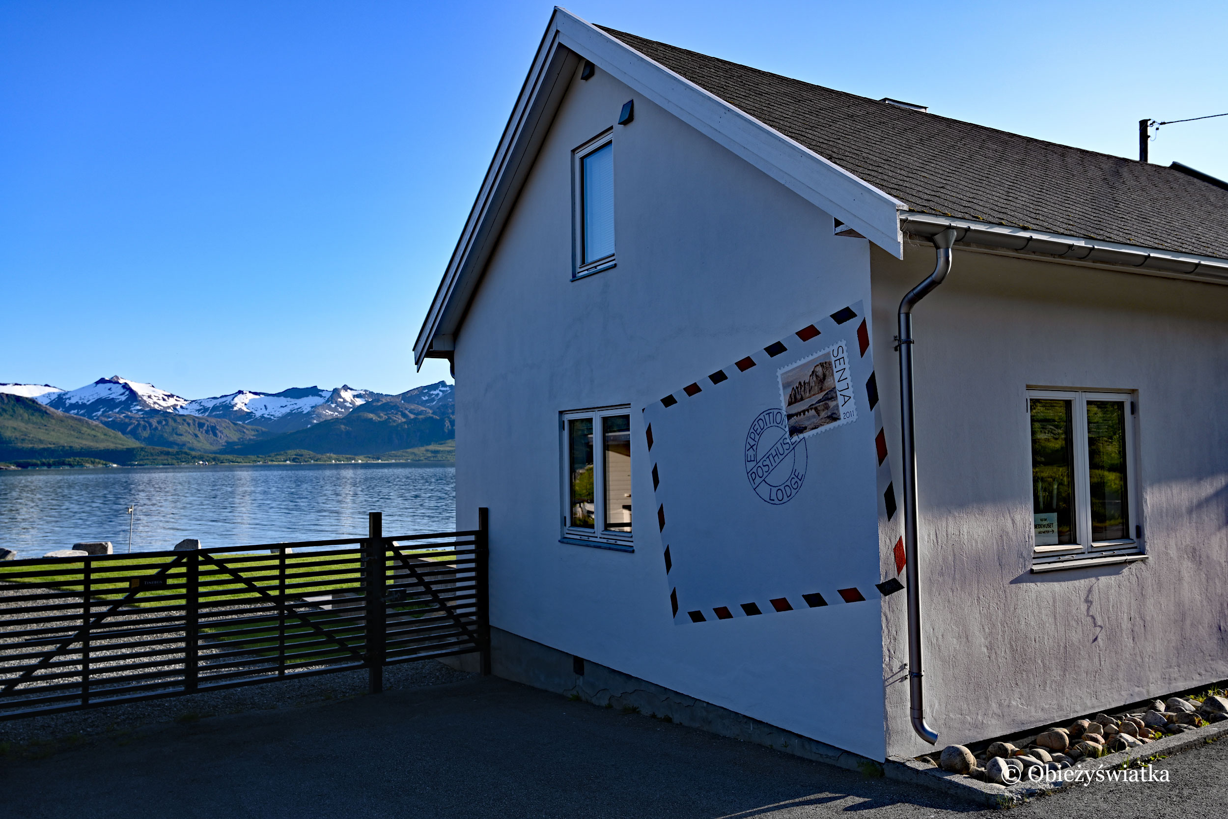 Pocztówka z wyspy Senja, Skaland, Norwegia