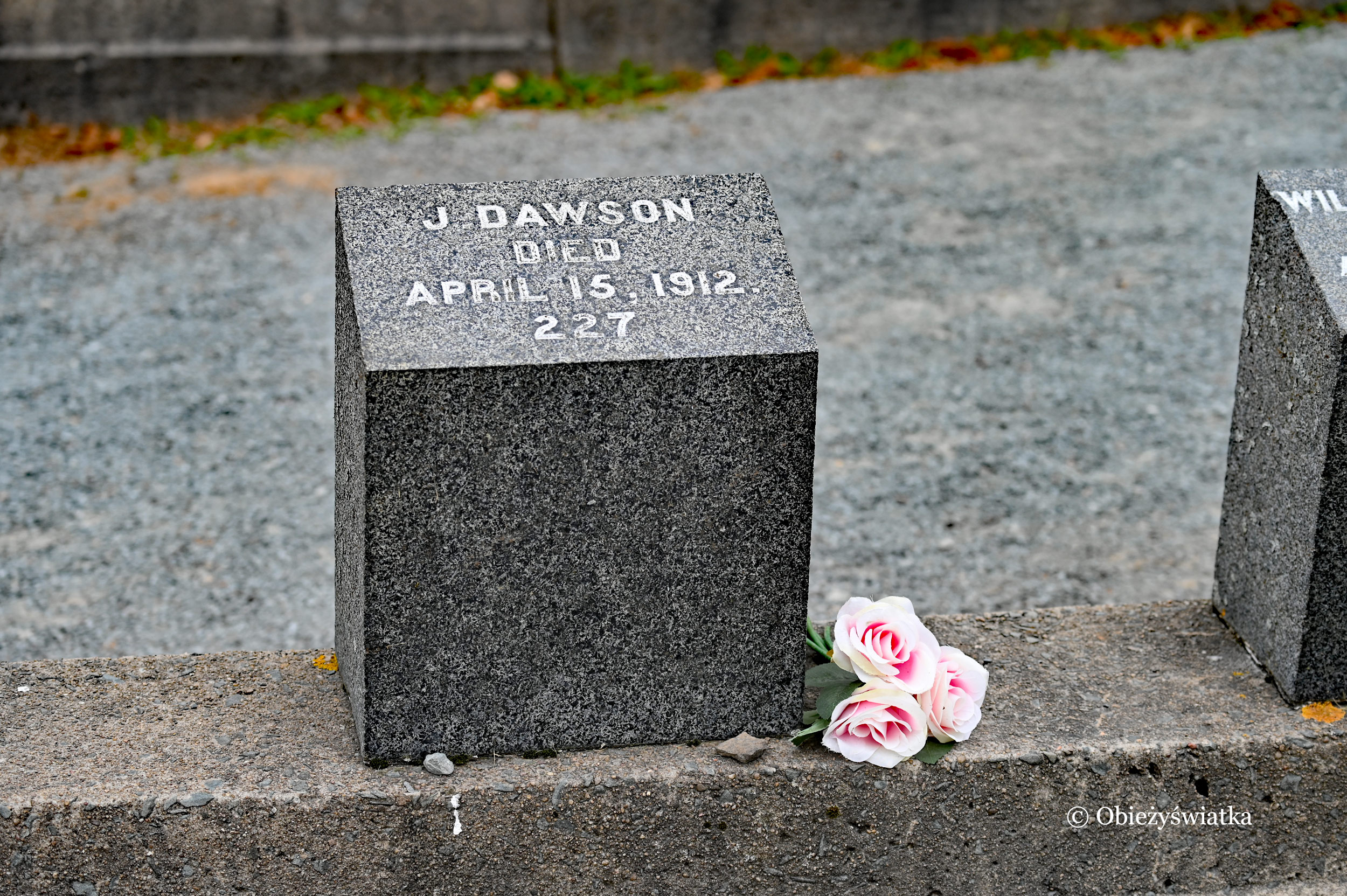 Titanic Grave Fairview Lawn Cemetery Halifax