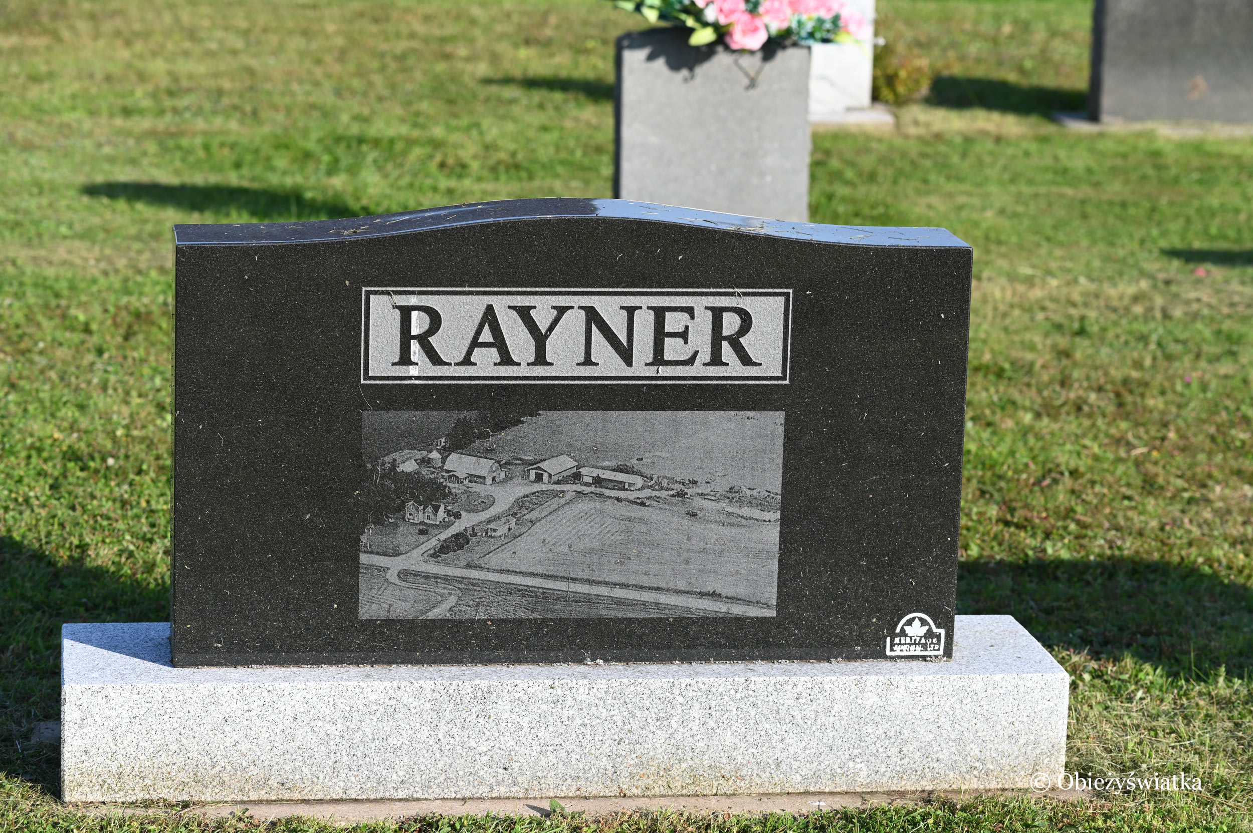 Wiejski cmentarz na Wyspie Księcia Edwarda, Kanada