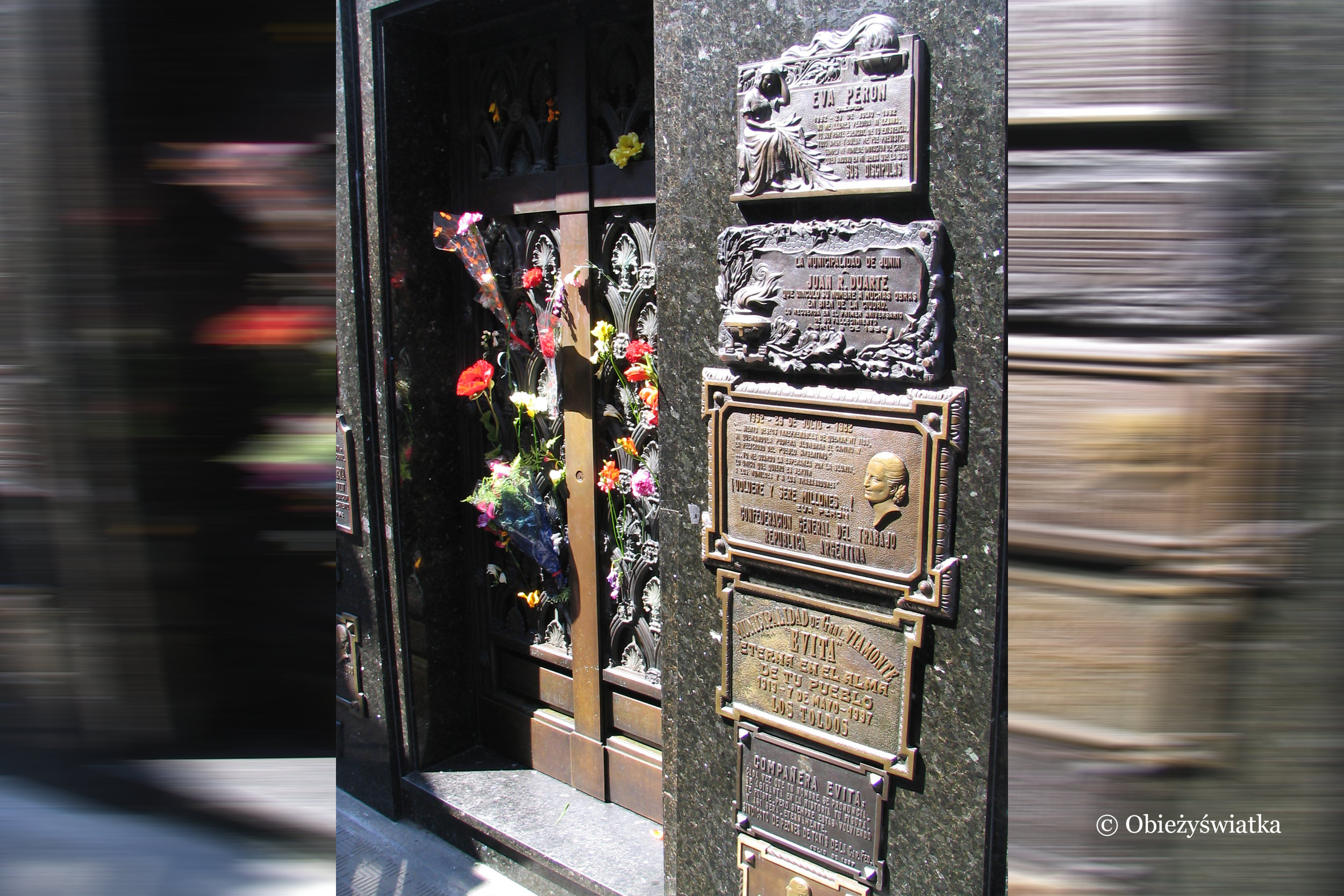 Nagrobek Evity Peron, Buenos Aires, Argentyna