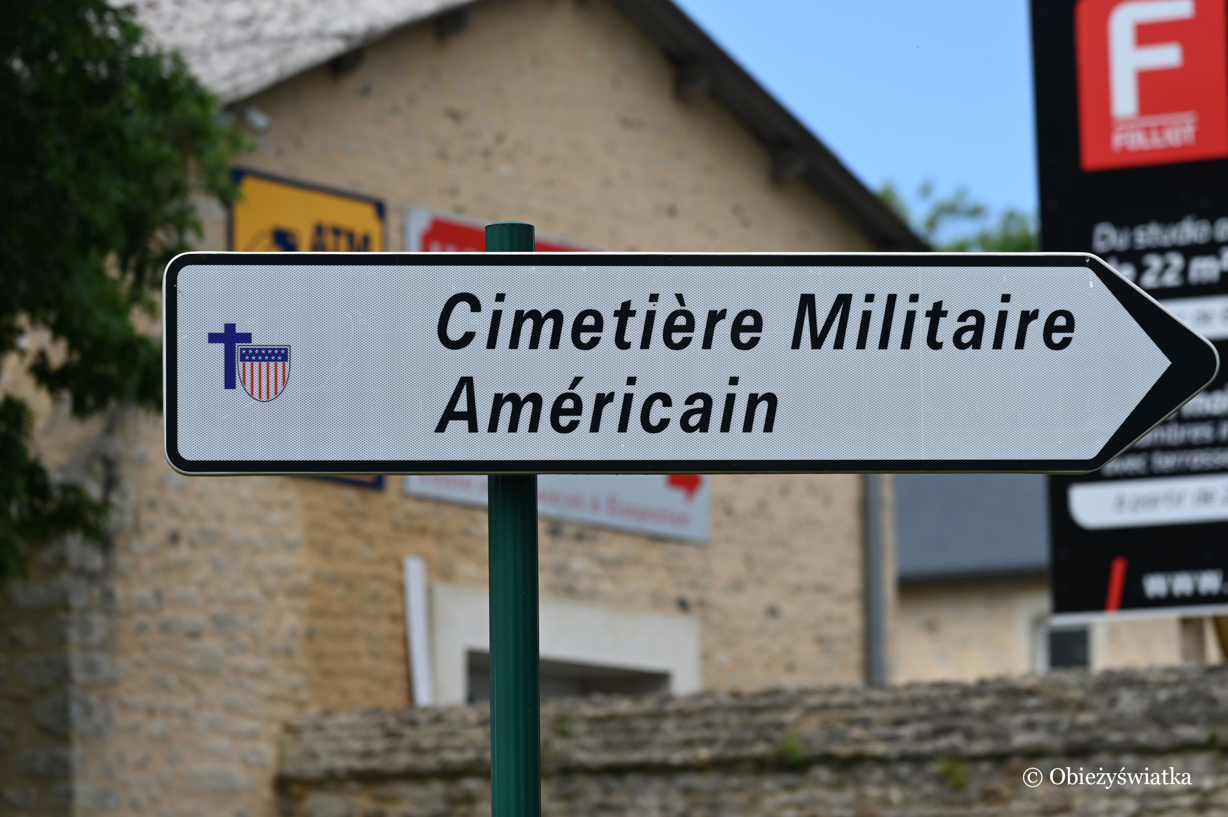 Omaha Beach - Cmentarz w Normandii