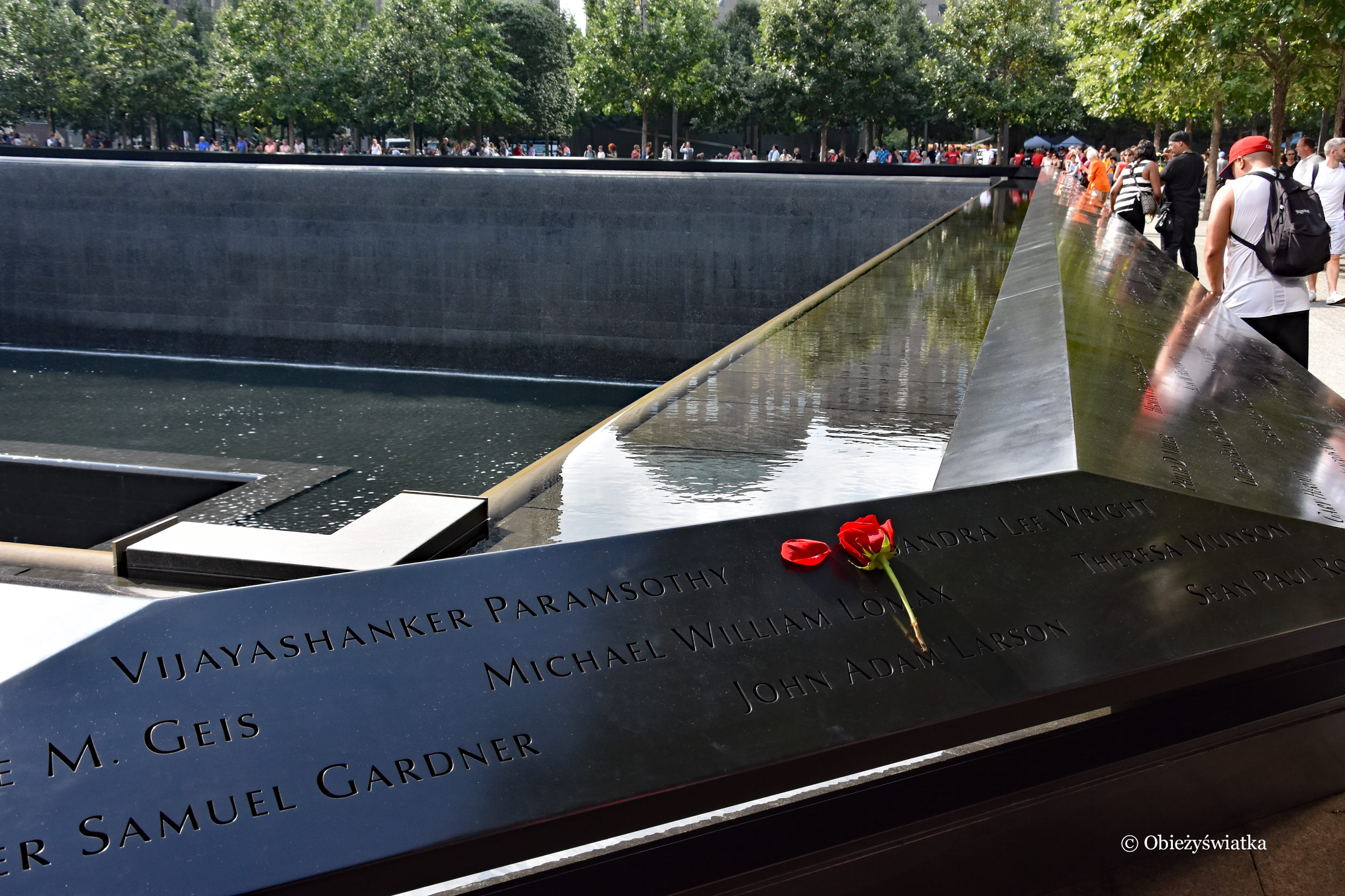 Pomnik 9/11 w Nowym Jorku, USA