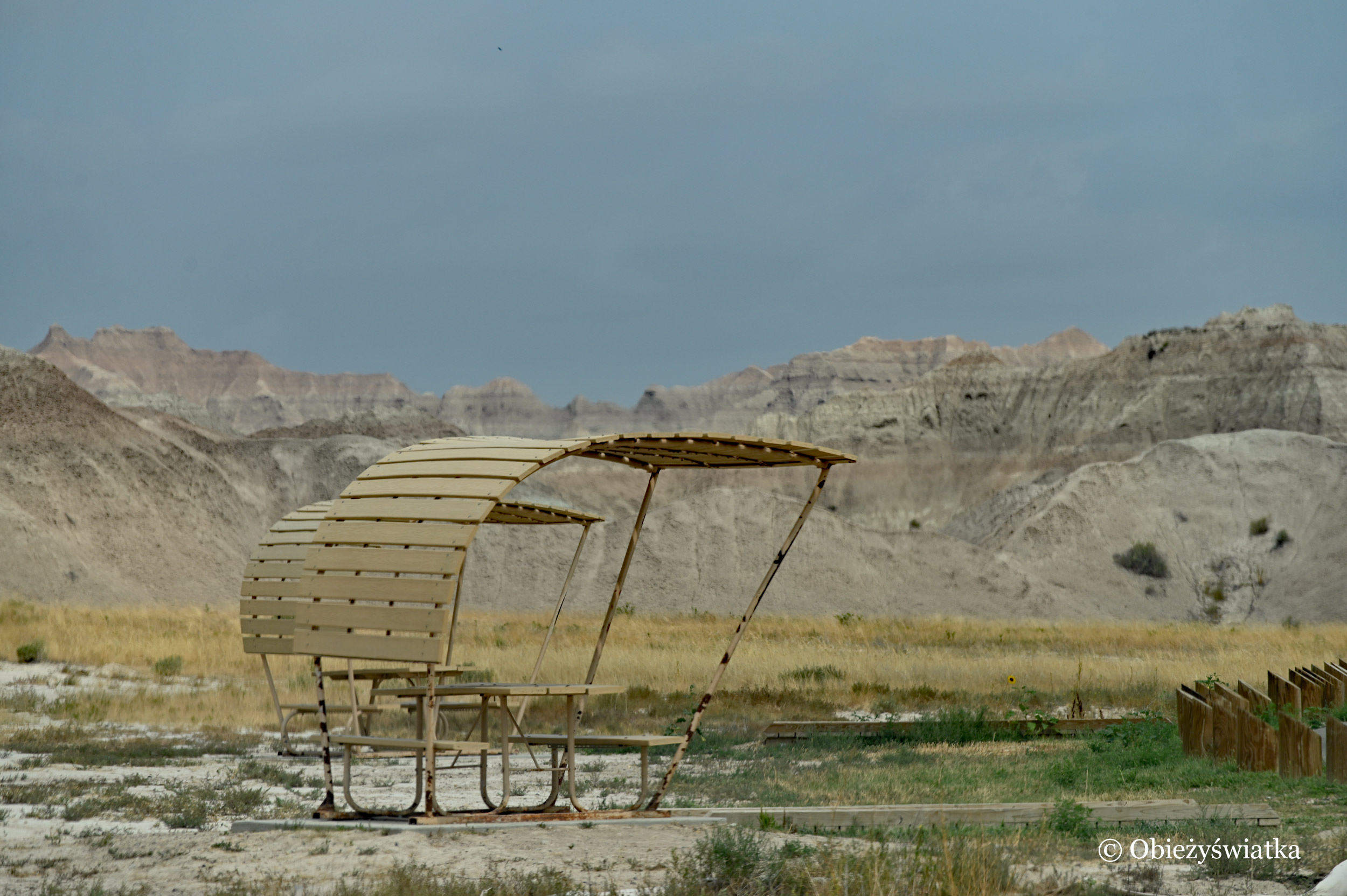 Czas na piknik - Badlands, South Dakota, USA